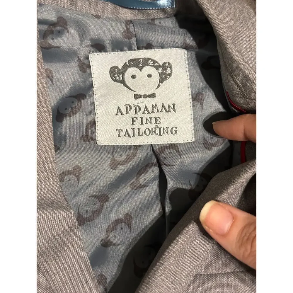 Appaman Light Gray Kids Blazer - Picture 7 of 7